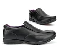 Boys School Shoes Size 5 Boys Slip On School Shoe Size 6 Formal Shoes Slip On Shoe Sizes 1-6 Black 3 UK