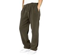 Boys School Trousers Corduroy Baggy Jeans Joggers Ribbed Solid Jogging Bottoms with Back & Side Pocket Elastic Drawstring Waist Corduroy Cargo Pants Loungewear for Casual Wear