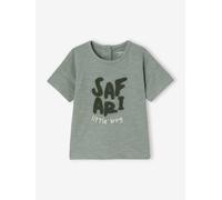Boys' short-sleeved T-shirt sage green