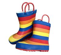Boys Size 13 Boots First Classic Giant Glitter Boot (Toddler/Little Kid) for Puddle Splashing (A, 12.5 Little Child)