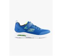 Boy's Skechers MICROSPEC MAX - VAPTIX Boys Trainers Blue/Lime