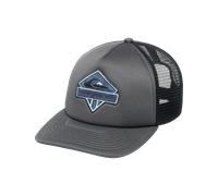 Boys Slab Scratch Trucker Cap in Dark Shadow