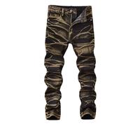 Boys Slim Fit Jeans - High Street Korean Style Boys Jeans Comfortable Elastic Waist Durable Denim Trousers For Casual Spring Autumn Wear