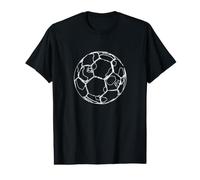Boys Soccer Ball Sketch Football Value Graphic T-Shirt