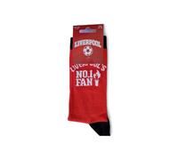 BOYS SOCKS WITH LOGO LIVERPOOLS NO.1 FAN. shoe size 4 to 6.5
