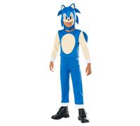 Boys Sonic The Hedgehog Sega Cosplay Halloween Jumpsuit Fancy Dress Kids Costume