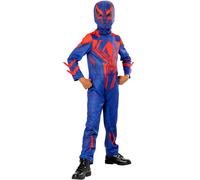 Boys Spider-Man 2099 Marvel Comics Superhero Fancy Dress Cosplay Kids Costume