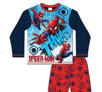 Boys Spiderman Pyjama Set Blue And Red - Age 2-3