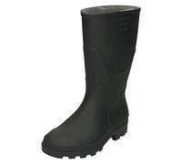 Boys Spot On Bully Wellington Boot - Black - Size 3 UK - Size 36 EU
