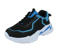 Boys Spot On Lace Up Chunky Platform Trainers