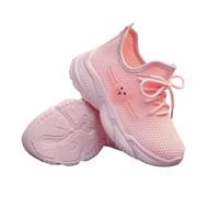 Boys Spring Summer Autumn and Winter Mesh Breathable Adjustable Shoelaces Medium and Large Children's Casual Sports Shoes Soldier Boys (Pink, 12.5 Little Child)