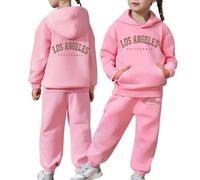 Boys Suits 11-12 Years - Girls Sweatshirts Oversized/Crop Graphic Hoodie Letter Print Crew Neck Pullover Long Sleeve Casual School Kids (6-7 Years)