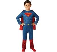 Boys Superman Justice League DC Superhero Cosplay Fancy Dress Kids Costume
