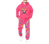 Boys Sweatshirt Holiday Outfits 67 Digital Number Print Turquoise Tops Unisex Christmas Hat Sibling Matching Gothic Kids Set Personalised Jumper Mother and Baby