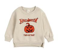 Boys Sweatshirt Toddler Pullover Jumper Long Sleeve Crewneck for Cotton Casual Top Clothes Kids Size 1-7 Years Old