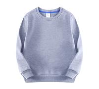 Boys Sweatshirts Girls Unisex Jumper Long Sleeve Graphic Tops Cute New Casual Fashion School Toddler Clothes Age 1-7 Years Grey
