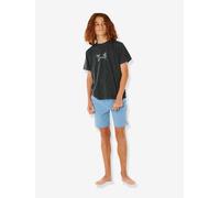 Boys' swim shorts grey blue