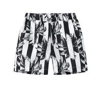 Boys Swim Tr nks Hawaii n Swim Shorts Little Boys Bathing Suit Swimsuit Toddler Boy Summer Beach Swimwear (Black, 8-9 Years)