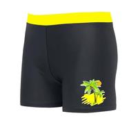 Boy's Swim Trunks Kids Swimming Shorts Boxer Swimwear Compression Anti Chafe Swim Short Comfortable Stretchy UPF50+ Quick Dry Swimsuits for 5-14 Years, for Swimming Lessons, Beach and Pool Yellow