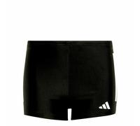 Boy's Swimming Trunks with Side Stripe Black