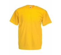Boys T-SHIRT FRUIT OF THE LOOM MENS 100% COTTON PLAIN LOT of Multi Packs