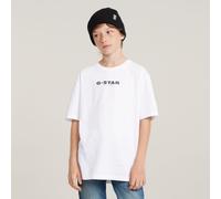 Boys T-Shirt Loose - White - boys 12