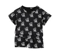 Boy's T-Shirt Shorts Set Button Down Shirts Clothes Kids Colour Blocked Outfit Short Sleeve Graphic Tee Camouflage Print Loungewear Beach Vacation Casual Suit Gifts for Girls