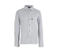 Boys Tattersall Shirt Smart Casual Long Sleeve Collared Kids Check Shirt