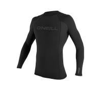 ONeill Youth Kids Junior Thermo-X Long Sleeve Crew Top Black - Easy Stretch Quick dry - Unisex