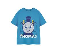 Boy's Thomas & Friends Short Sleeved T-Shirt | Boys Blue | Official | Size: 5-6 Years Thomas & Friends Blue 5-6 Years