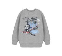 Boy's Thomas & Friends Sweatshirt | Boys Grey Marl | Official Merch | Size: 18-24 m Thomas & Friends Grey 18-24 m