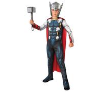 Boys Thor Marvel Comics Superhero Cosplay Halloween Fancy Dress Kids Costume
