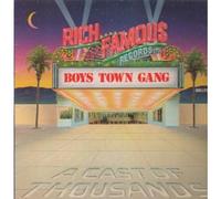 BOYS TOWN GANG - A CAST OF THOUSANDS LP (VINYL ALBUM) UK RICH AND FAMOUS 1984