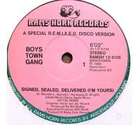 Boys Town Gang - Signed, Sealed, Delivered / Disco Kicks [Vinyl Single 12'']