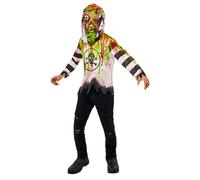 Boys Toxic Kid Halloween Scary Toxic Waste Fancy Dress Kids Costume