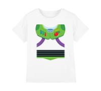 トイストーリー Boy's Toy Story Buzz Lightyear Costume Unisex Kids T Shirt T-Shirt (Pack of 1)