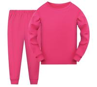 Boys Tracksuit Set Hoodie Trousers 2Pcs Long Sleeve Pullover Full Zip Sports Jogging Sweat Jacket Pants Suit Outfits Gaming Gifts for Casual Jumper and Joggers Hot Pink