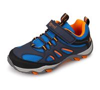 Boys Trainers Kids Walking Shoes Low-Top Sneakers Children Water Resistant Trekking Hiking Footwear Running Shoes Light Blue Size 11.5 UK Little Kids
