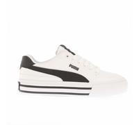 Boy's Trainers Puma Juniors Court Classic Vulc Lace up in White and Black