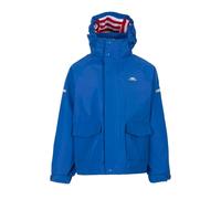 Boy's Trespass Juniors Bluster Waterproof Jacket in Blue