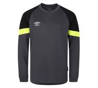 Boy's Umbro Juniors Long Sleeve Goal Keeper Jersey in Black