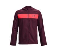 Boy's Under Armour Sportstyle Windbreaker Jacket in Red