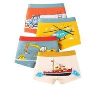 Boys Underwear 4 Pack Kids Briefs Comfortable Soft Breathable Elastic Waistband for Daily Wear Outdoor Activities All Seasons Age 3 to 14 Years 4PCS