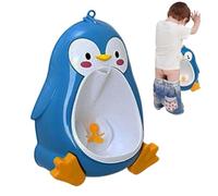 Boys Urinal for Little Kids Penguin Shape Height Adjustable Wall Mounted