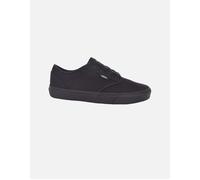 Vans Childrens Unisex Atwood Low Top Lace-Up Black Canvas Kids Plimsolls KI5186 Textile - Size UK 12 Kids
