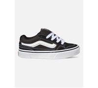 Boy's Vans Kids Caldrone Canvas Low Rise Trainers - Black/Multi