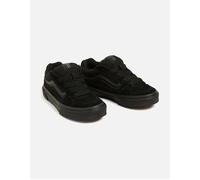 Vans Youth's Caldrone Sneaker, Suede/mesh Black/Black, 5 UK