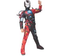 Boys Venomized Iron Man Marvel Superhero Cosplay Comic Fancy Dress Kids Costume