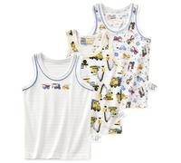 Boys Vests for Baby Sleeveless Cotton Tank Top 12M Excavator