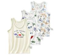 Boys Vests for Baby Sleeveless Cotton Tank Top 2Y Dinosaurs
